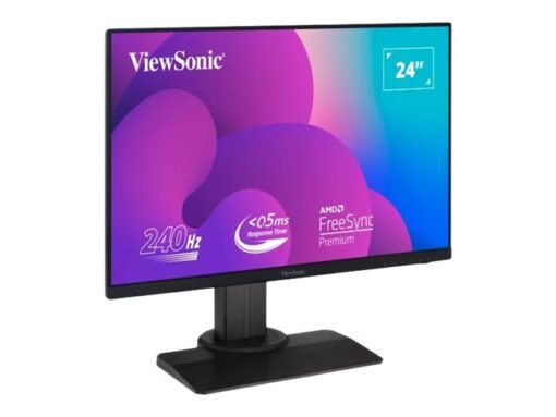 ViewSonic XG2431 24" 1920 x 1080 (Full HD) HDMI DisplayPort 240Hz Pivot Skærm