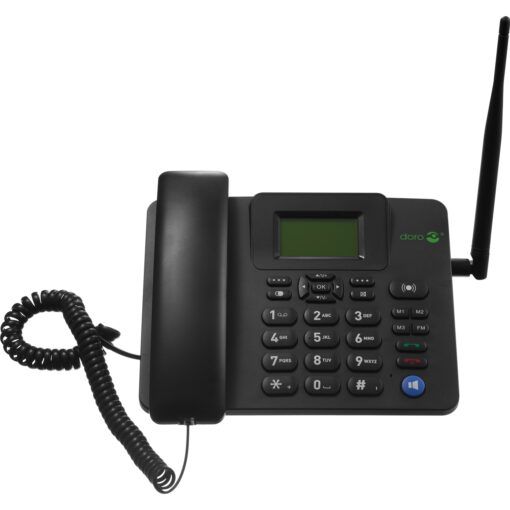 4100H 4G Desk Phone, Black