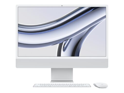 Apple iMac 24" (2023) 4.5K Retina M3 8-CPU 8-GPU 8GB 256GB MacOS Sonoma 14 Sølv