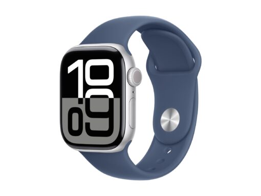 Apple Watch Series 10 (GPS) 42 mm Blå Sølv Smart ur