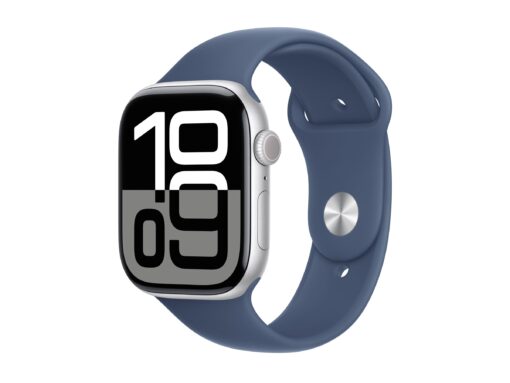 Apple Watch Series 10 (GPS) 46 mm Blå Sølv Smart ur