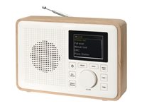 DENVER DAB-60LW DAB bærbar radio Beige Hvid