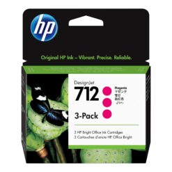 HP 712 Magenta Blæk 3ED78A