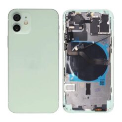 iPhone 12 Baksida med Komplett Ram OEM - Grön