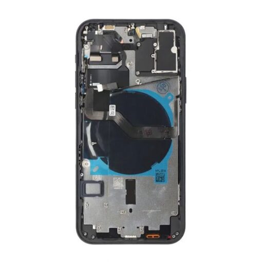 iPhone 12 Baksida med Komplett Ram OEM - Svart