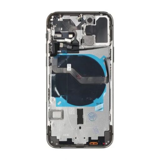 iPhone 12 Pro Baksida med Komplett Ram OEM - Grafit