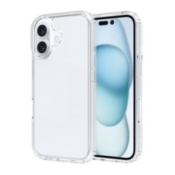 iPhone 16 Fodral - Stötsäker Rvelon Transparent