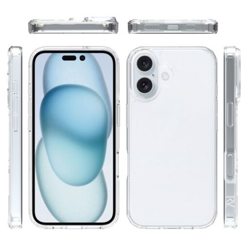 iPhone 16 Plus Case - Shockproof Rvelon Transparent