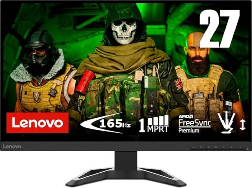 Lenovo G27-37 27" Full HD-spelskärm 1920x1080 165Hz 1ms