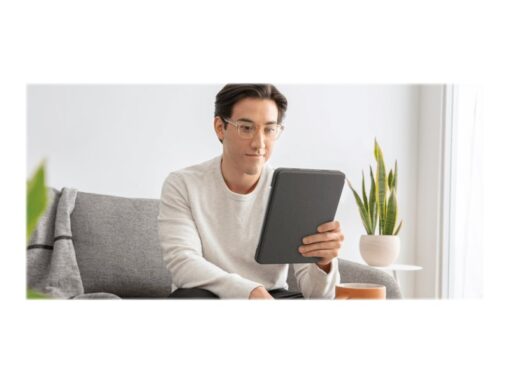 Logitech Combo Touch Tastatur og folio-kasse 16-niveau Kabling Pan Nordic Apple 12.9-inch iPad Pro (5. generation)