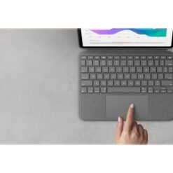 Logitech Combo Touch Tastatur og folio-kasse 16-niveau Kabling Pan Nordic Apple 12.9-inch iPad Pro (5. generation)