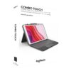 Logitech Combo Touch Tastatur og folio-kasse 5-niveau Kabling Pan Nordic Apple 10.2-inch iPad (7. generation, 8. generation, 9. generation)