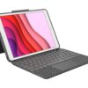 Logitech Combo Touch Tastatur og folio-kasse 5-niveau Kabling Pan Nordic Apple 10.2-inch iPad (7. generation, 8. generation, 9. generation)