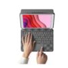 Logitech Combo Touch Tastatur og folio-kasse 5-niveau Kabling Pan Nordic Apple 10.2-inch iPad (7. generation, 8. generation, 9. generation)