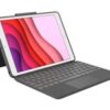 Logitech Combo Touch Tastatur og folio-kasse 5-niveau Kabling Pan Nordic Apple 10.2-inch iPad (7. generation, 8. generation, 9. generation)