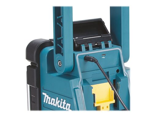 Makita DMR110N DAB-radio på jobstedet Sort Grå Grøn