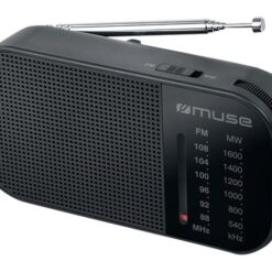 MUSE M-025 R Privat radio Sort