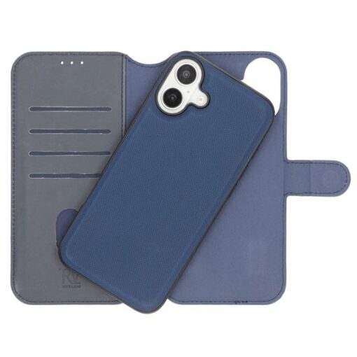 RV Magnetic Wallet Case iPhone 16 Abssy Blue