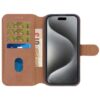 RV Magnetic Wallet Case iPhone 16 Brown