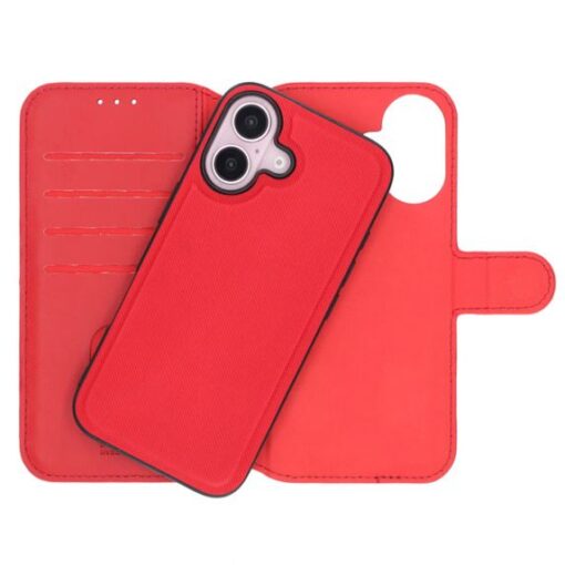 RV Magnetic Wallet Case iPhone 16 Red