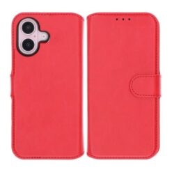 RV Magnetic Wallet Case iPhone 16 Red