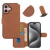 RV Wallet Case iPhone 16 Brown