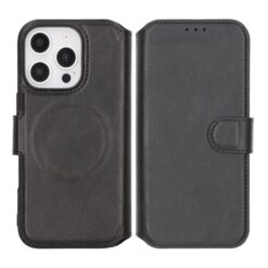 RV Wallet Case iPhone 16 Pro Max Svart