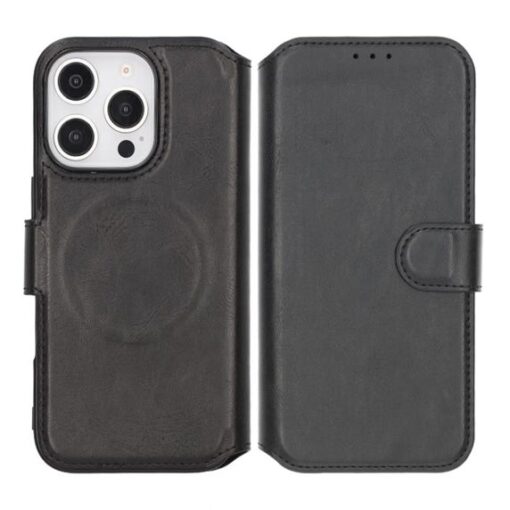 RV Wallet Case iPhone 16 Pro Max Black