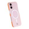 Rvelon Anti-slip corrugated magnetic protective case For iPhone 16 Orange