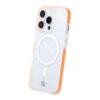 Rvelon Anti-slip corrugated magnetic protective case For iPhone 16 Pro Orange