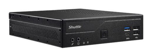 Shuttle Barebone XPC slim DH610 - Svart