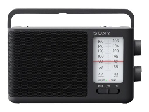 Sony ICF-506 Privat radio Sort