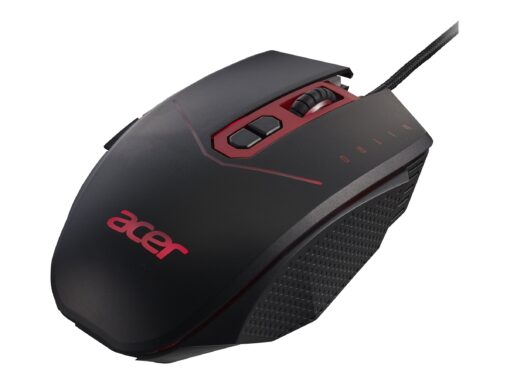 Acer Nitro Mouse (NMW120) Optisk Kabling Sort Rød