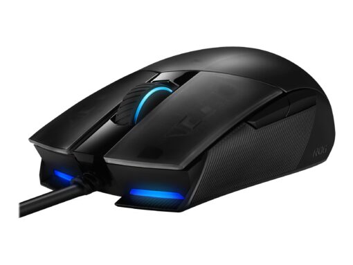 ASUS ROG Strix Impact II Optisk Kabling Sort