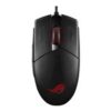 ASUS ROG Strix Impact II Optisk Kabling Sort