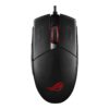 ASUS ROG Strix Impact II Optisk Kabling Sort