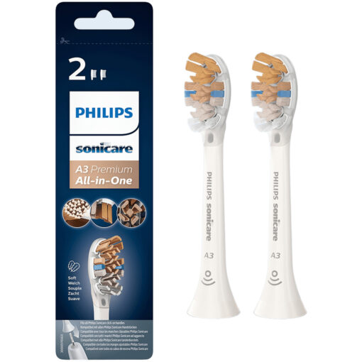 Philips Borsthuvud Vit A3 Premium All-inOne 2st HX9092/10