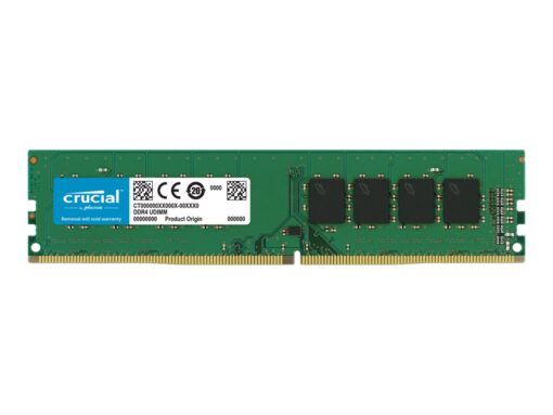 Crucial DDR4 8GB 3200MHz CL22 Ikke-ECC