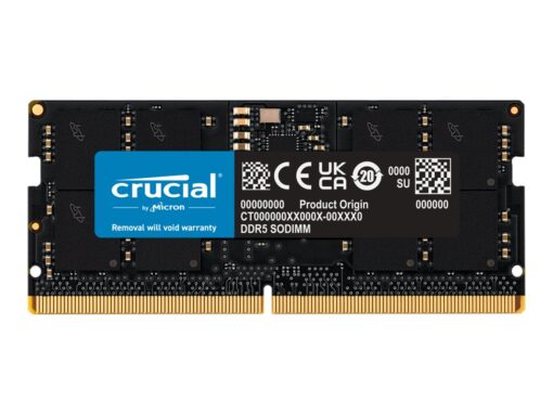 Crucial DDR5 16GB 5600MHz CL46 Ikke-ECC SO-DIMM 262-PIN