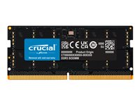 Crucial DDR5 32GB 5600MHz CL46 Ikke-ECC SO-DIMM 262-PIN