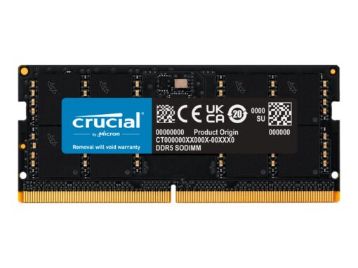 Crucial DDR5 48GB 5600MHz CL46 On-die ECC SO-DIMM 262-PIN