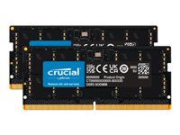 Crucial DDR5 64GB kit 4800MHz CL40 Ikke-ECC SO-DIMM 262-PIN