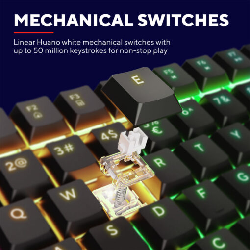 GXT 866 Torix Mekaniskt gamingtangentbord Nordisk layout