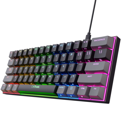 GXT 867 Acira 60% Mini Gamingtangentbord Nordisk layout