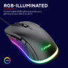 GXT 922 Ybar Gaming Mouse Eco Svart