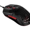 HyperX Pulsefire Haste Optisk Kabling Sort Rød