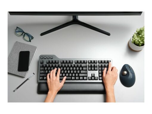 Kensington Pro Fit Ergo TB550 Trackball Optisk Trådløs Sort Blå