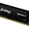 Kingston FURY Impact DDR4 32GB 3200MHz CL20 Ikke-ECC SO-DIMM 260-PIN