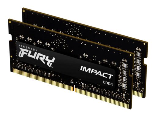 Kingston FURY Impact DDR4 32GB kit 3200MHz CL20 Ikke-ECC SO-DIMM 260-PIN