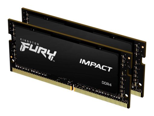 Kingston FURY Impact DDR4 64GB kit 2666MHz CL16 Ikke-ECC SO-DIMM 260-PIN